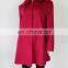 Luxury classic style women Cashmere coat 90% wool warm winter long coat wholesale