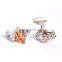 High Luxury White Crystal Wedding Gift Cufflinks