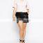 Plus Size Best Price Leather Shorts for Women Black Leather Casual Shorts