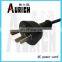 Argentina Low Voltage-Copper Conductor Ac Power Cord 2A 3A 4A 6A 8A 10A 110V-250VPower Wires