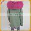 Jsfur Wholesale Overcoat From China With Real Sheep Fur