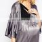 2016 China clothing manufacturer wholesale maternity good quality nursing satin kimono maternity dress