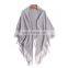 Inner Moggolia Factory Directly Wholelsale Cashmere Knitted Triangle Scarf Lady Autumn Winter Warm Shawl