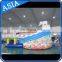 2017 New Design Giant and Coconut Tree Inflatable Water Park with Swiming slides for Sale