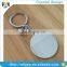 Metal painted color coin holder keychain
