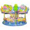 Zhongshan amusement park equipment outdoor playground merry go round, 12 seat dolphins carousel hot sale, Marine theme