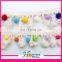 tassel lace trim colorful pom pom tassel fringe trim high quality