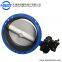 Customized Manual Flange Wafer Butterfly Valve With Cad Drawings D341XP-10Q