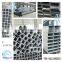 BS1387 GALVANIZED SQUARE STEEL PIPE STAIR HANDRAIL