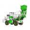 Hengwang Hydraulic Control 3.5m3 Mobile Self Loading Concrete Mixer With Pump For Sale