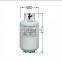 30LB lpg gas tank DOT standard with valve