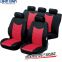 DinnXinn Audi 9 pcs full set PVC leather car seat cover leather manufacturer China