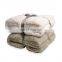 Amazon Hot Sale High Quality Wholesale Super Soft Blanket Polyester Waffle Sherpa Fleece Throw Blanket Bed Blanket