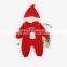 Cotton red romper Christmas tree elk haber clothes baby clothes Christmas costume