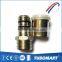 Brass Suppliers U type mini press fitting straight female male union for PAP pipe