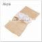 Jute natural home Reflections Cutlery Pocket With Lace for wedding SPT128
