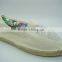 Wholesale slip-on woman canvas casulal shoes espadrilles