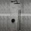 HM004 Round luxury SET HANDHELD MATTE washroom hotel shower set bathroom shower