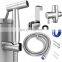 shower holder set 304 stainless steel hand shattaf toilet bidet spray