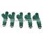New 5pc Green Giant Fuel Injector For Chevrolet 42 lb/hr 440cc 0280155968 Turbo