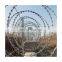 BTO-22 CBT-65 Galvanized cross type Concertina Razor Barbed Wire with low price