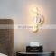 Modern personality design simple art notes led wall lamps for decoration