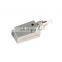 Square Metal FC Bare Fiber Adapter, Bare Fiber Test Adapter For OTDR Testing
