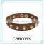 Personalized fashion design bangles narrow leather crystal bangle bracelet, adjustable wire bangle bracelet wholesale
