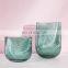 Home Decoration HandCraft Clear Glass Crystal Wedding Flower Vase