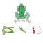 57Pcs/Set Mini Soft Fishing Lure Lead Jig Head Hook Grub Worm Silicone Fish Baits Ocean Carp Soft Worm Fishing Baits Tackle Box