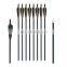 Hunting Shooting ID5.2mm  Accessories Steel Tip Point Pure Carbon Crossbow bow and arrow Collodion