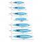 Deep sea Ocean Vertical Jigs 60-250g Luminous Slow Jigging Lure Metal Spoon for Saltwater Freshwater Fishing