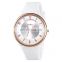 new skmei 1590 silicone strap waterproof quartz watches japan movt women watches for ladies