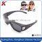 New model polarized shiny black UV400 fit over sunglasses