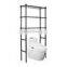 hot sale powder coated metal storage wire shelf for bathroom living home