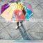 Fantastic Luxury Designer Plastic Unique Color Changing Customizable Reflective Umbrella