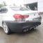 High quality suitable for BMW F12 upgrade to M6 body kit front bumper fender rear bumper and side skirt 2012+ body kit