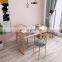 Double Manicure Modern Luxury Customized Beauty Salon Furniture Marble Manicure Nail Table