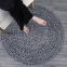 Round Shape Mixed Colours Polypropylene Braided Rug Home Carpet