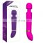 12 frequency double motor vibrator powerful AV wand massager rechargeable silicone sex toy melo double knight factory price