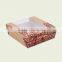 Custom Design Kraft Paper Salad Box with Clear Window