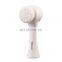 High Quality Exfoliating silicone synthetic head Facial  Cleansing  brush dual  side synthetic fiber  face cleanser