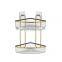 PS Corner Shower Caddy Wall Mounted bathroom Basket Shelf  Adhesive No Drilling Corner Shelf Rack