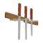 Wooden Magnetic Knife Strip - Space-Saving Knife Rack/Knife Bar With Powerful Magnetic Pull Force