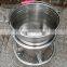 HC-M112 surgical trolley stainless steel material Water cleaning kick bucket medical used