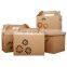 Custom Logo Printed Kraft Cardboard/Corrugated Luxury Dry Fruit Packaging Corrugated Box Gift Box With Handle