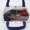 Eco Friendly Recycled Foldable Reusable Durable Foldable Cotton Canvas Tote Bag with Custom Printed Logo