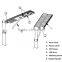 new design wholesale integrated all in one LED solar street light