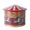 Food Grade Custom Printing Carousel Gift Tin Box Music Metal Tin Box for Cookie Candy Chocolate Packaging
