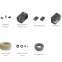 FERROXCUBE Ferrite Cores/Magnet ring TN14/9/5-4C65,TC9.5/4.8/3.2-3F3,TX10/6/4-3E6